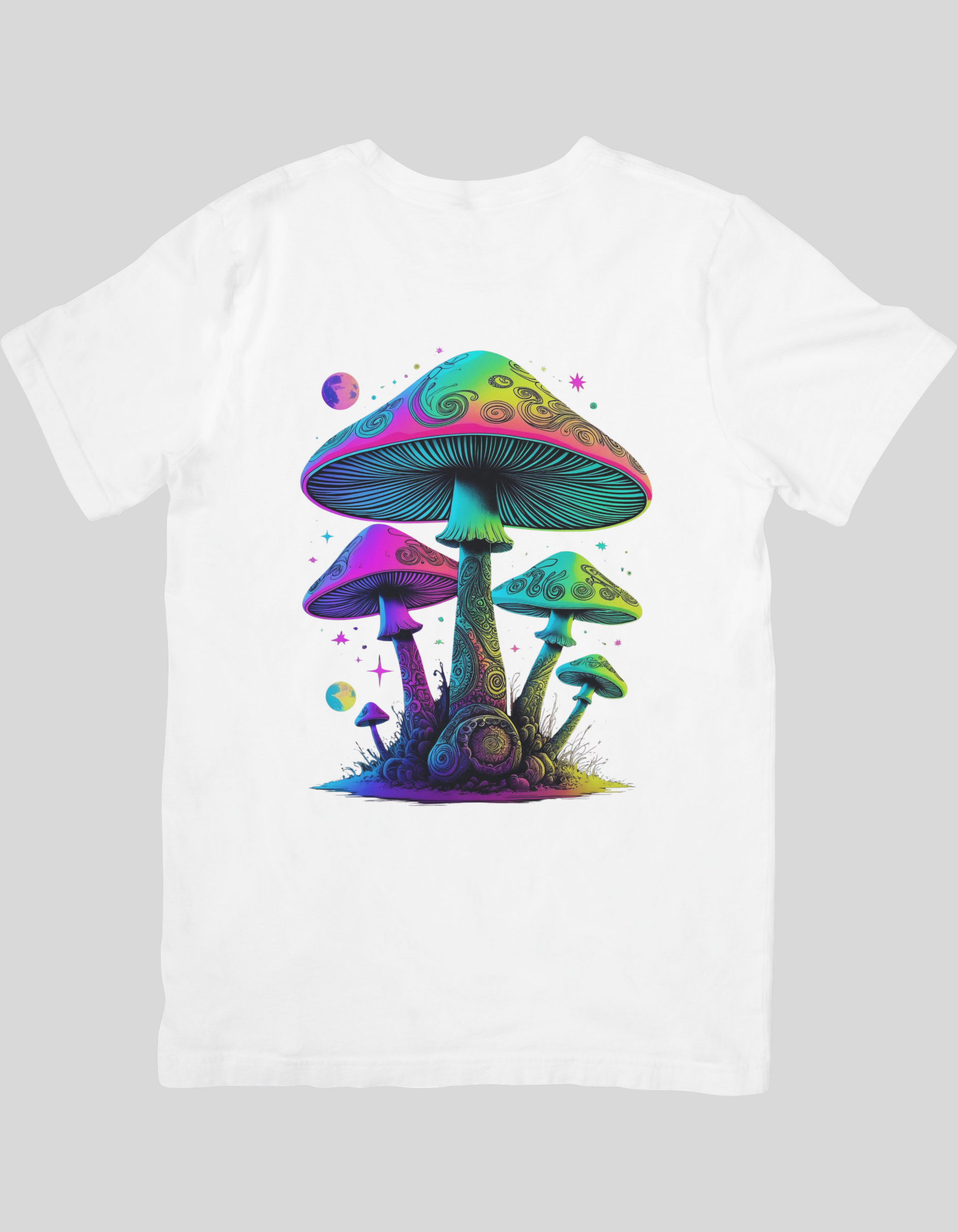Psychedelic Mushrooms Oversized T-Shirt