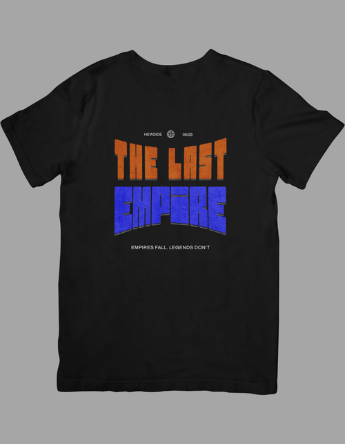 The Last Empire Structured Oversized T-Shirt
