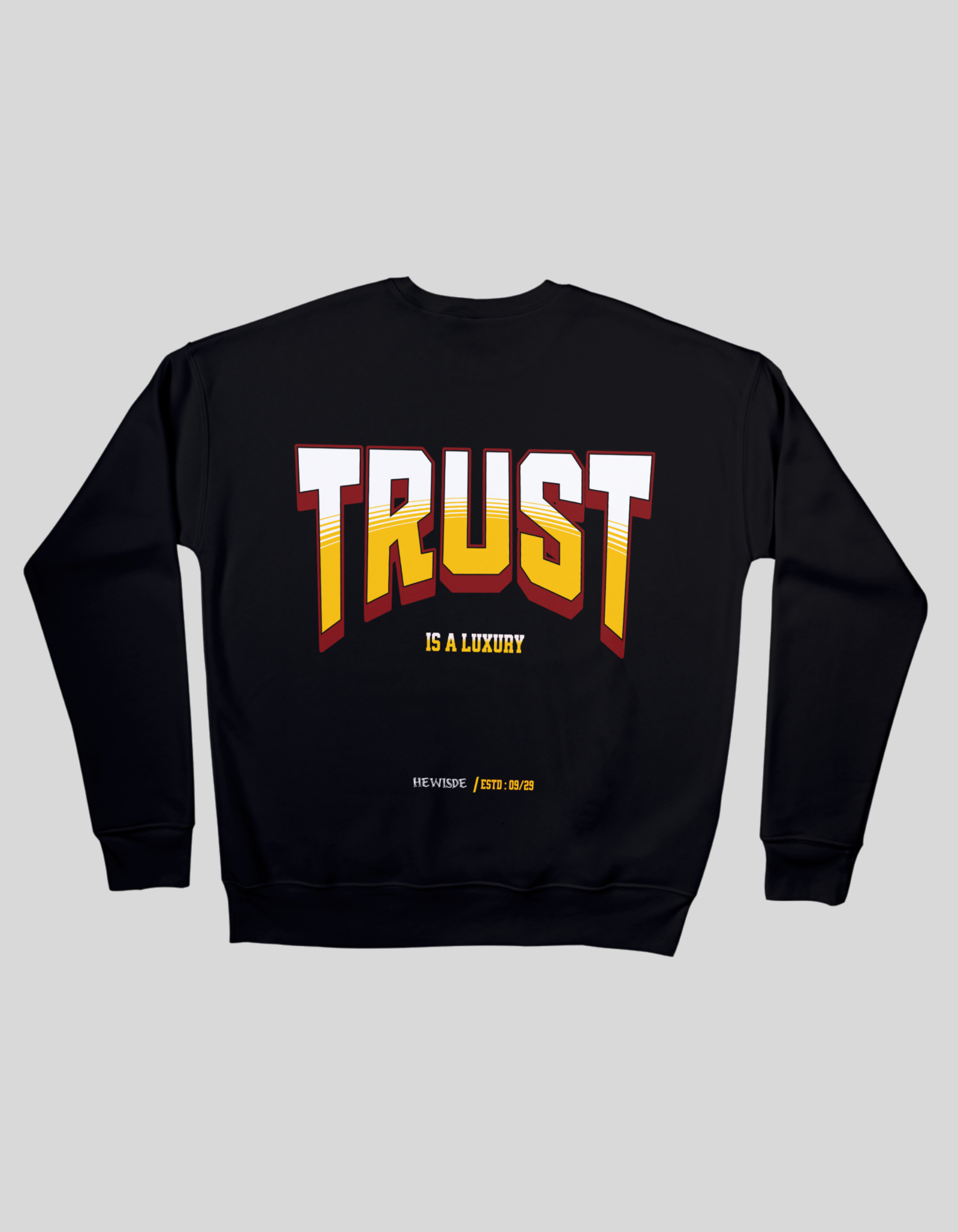 Trust is a Luxury Oversized Sweatshirt