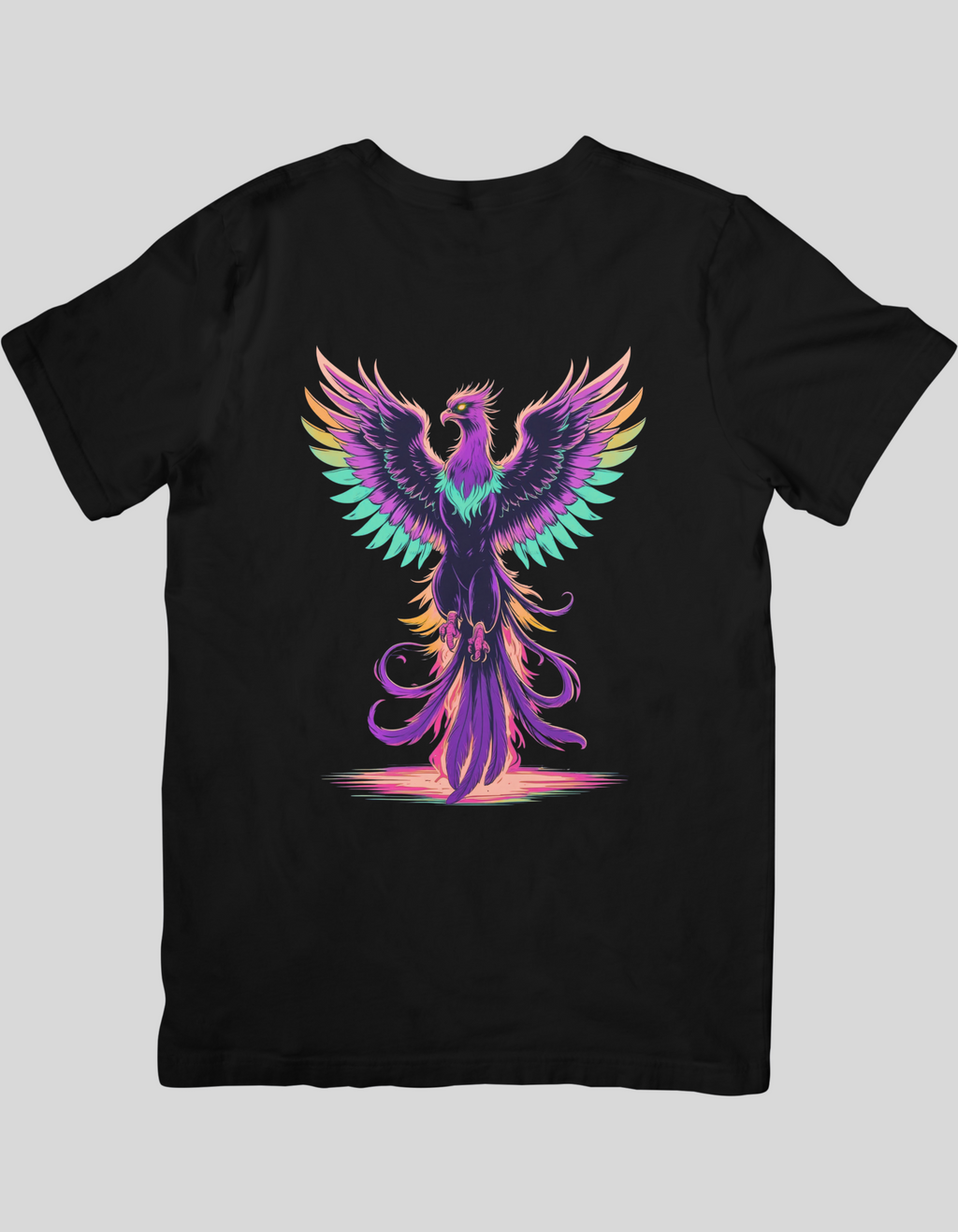 Cosmic Phoenix Oversized T-Shirt