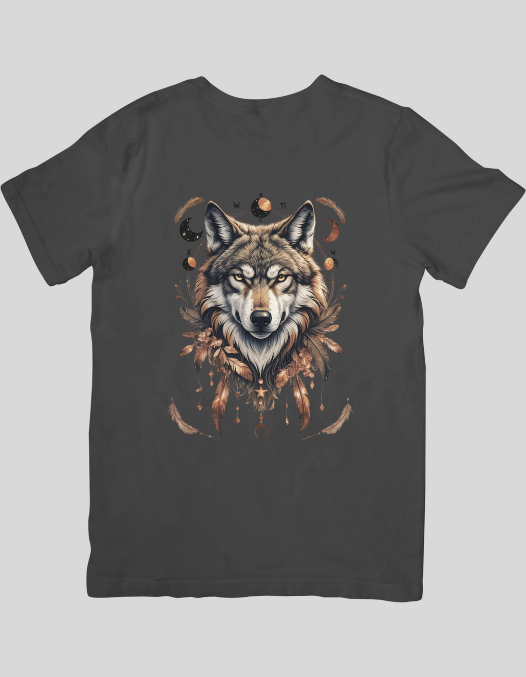 Vintage Wolf Oversized T-Shirt