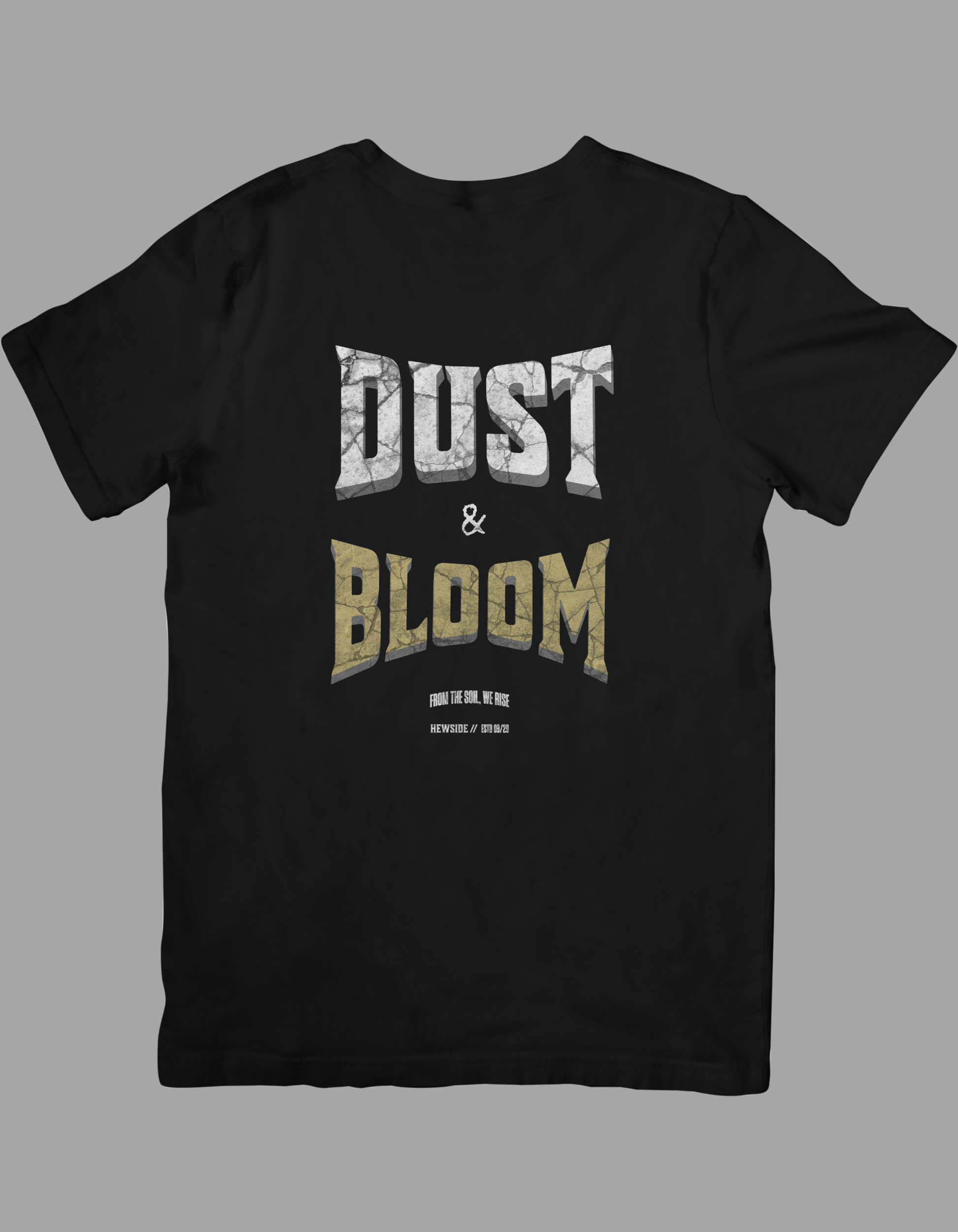 Dust and Bloom Structured Oversized T-Shirt