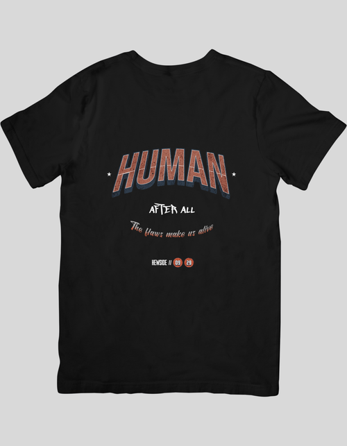 Human After All Structured Oversized T-Shirt