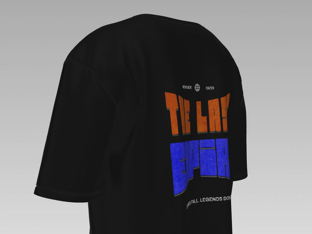 The Last Empire Structured Oversized T-Shirt