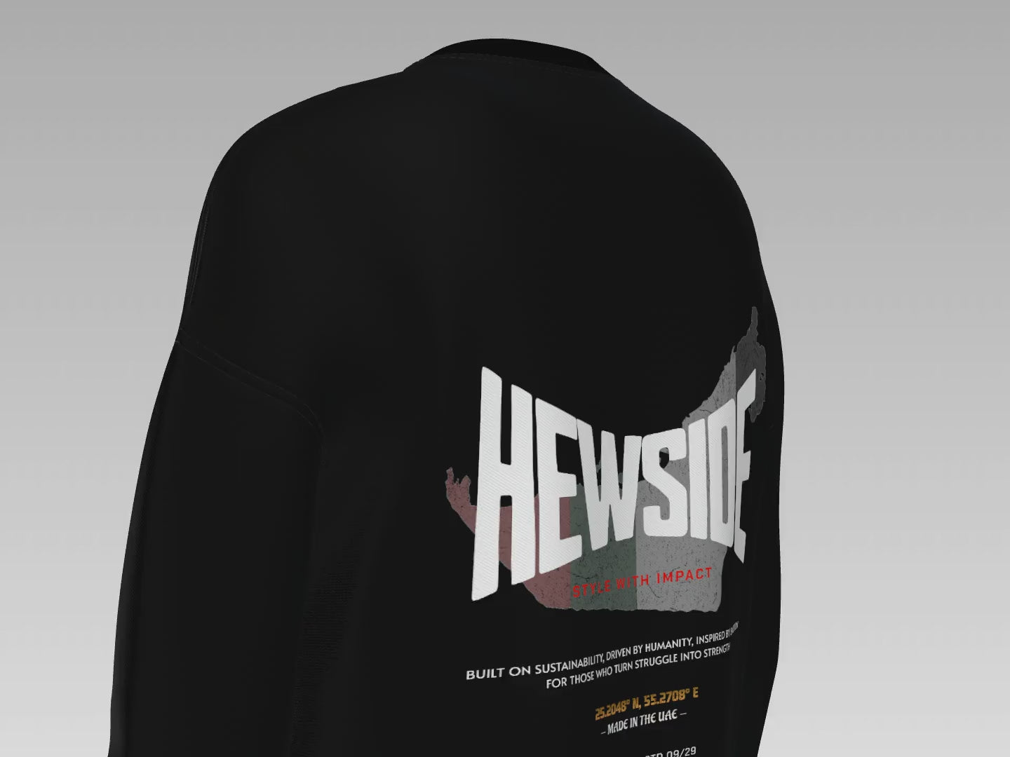 Hew - 1 Oversized Sweatshirt