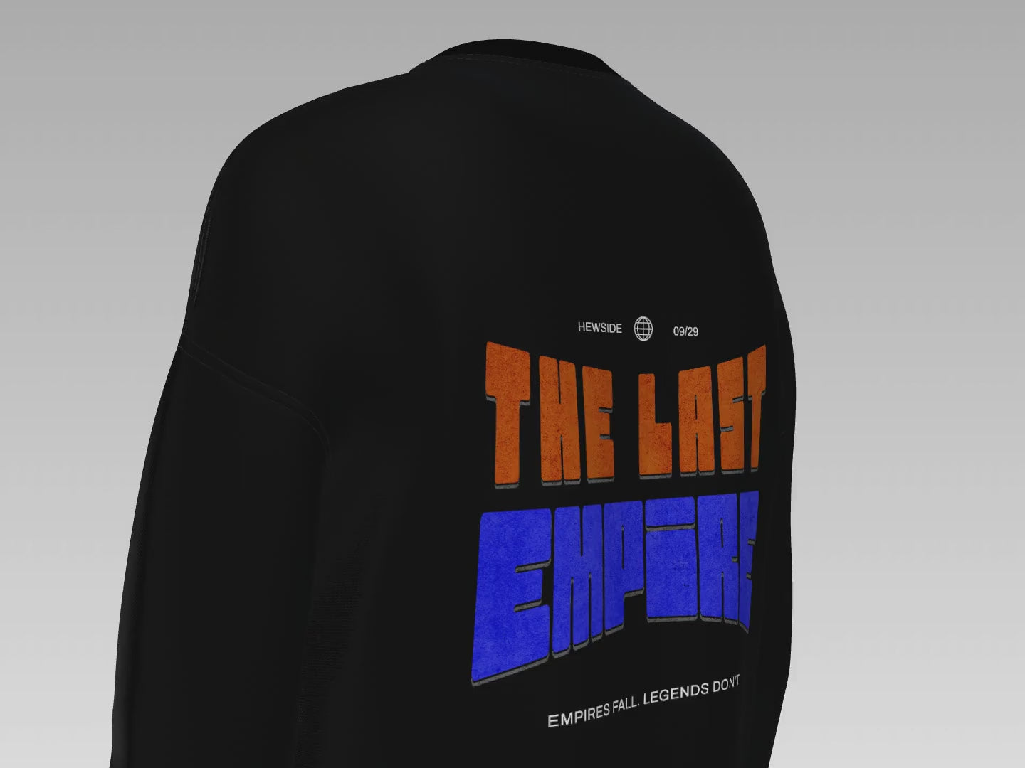 The Last Empire Oversized Sweatshirt