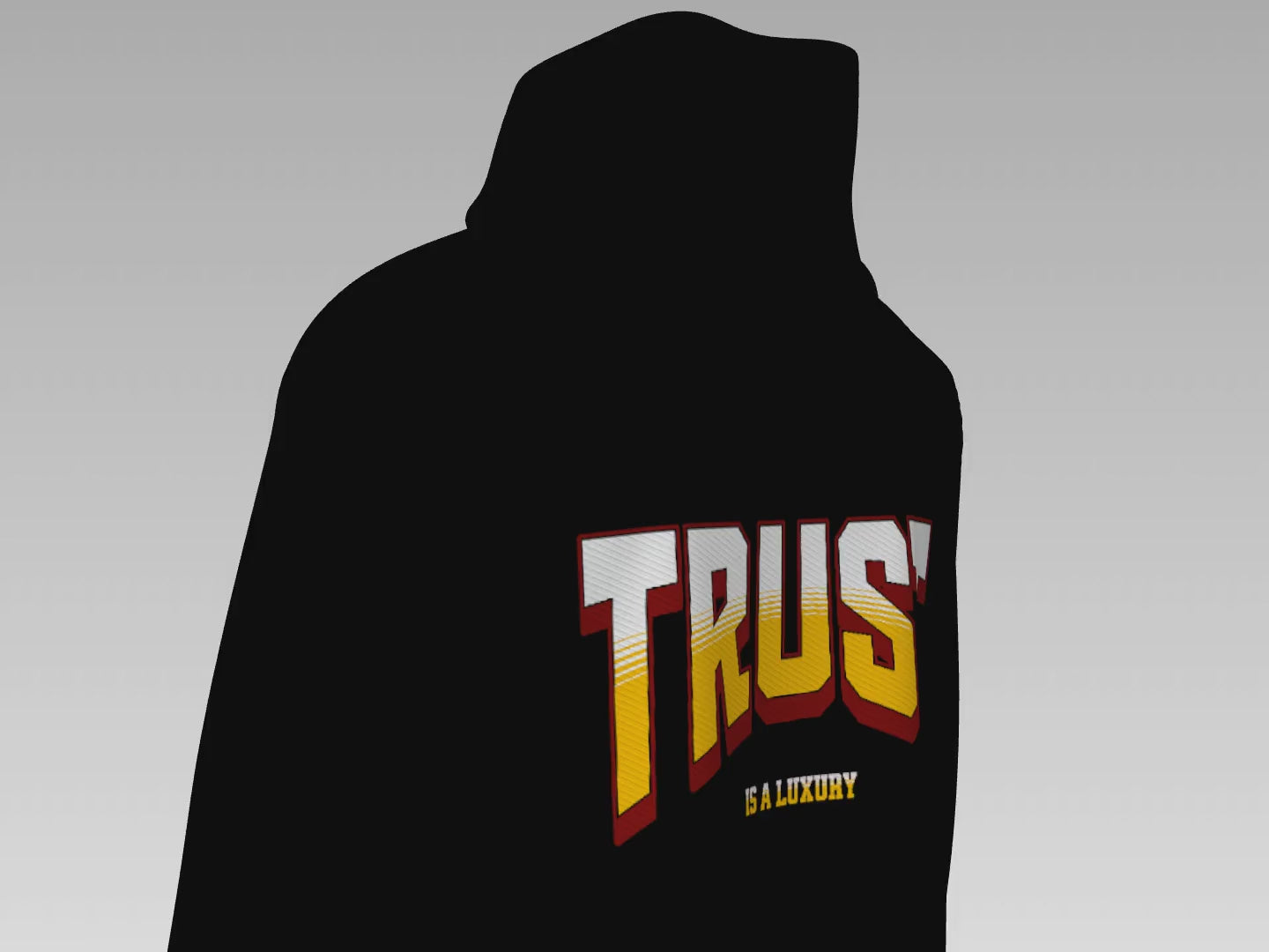 Trust is a Luxury Oversized Hoodie